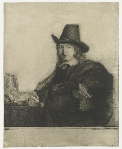 Jan Asselijn, painter by Rembrandt van Rijn
