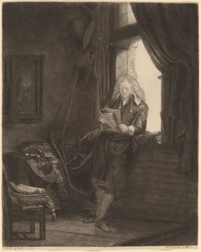 Jan Six by Rembrandt van Rijn