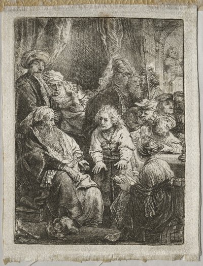 Joseph Telling his Dreams by Rembrandt van Rijn