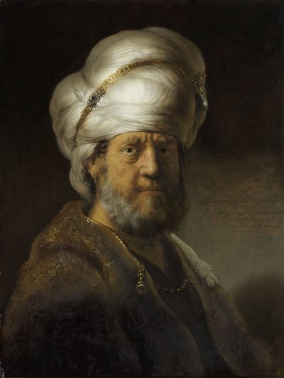 Man in Oriental Dress by Rembrandt van Rijn
