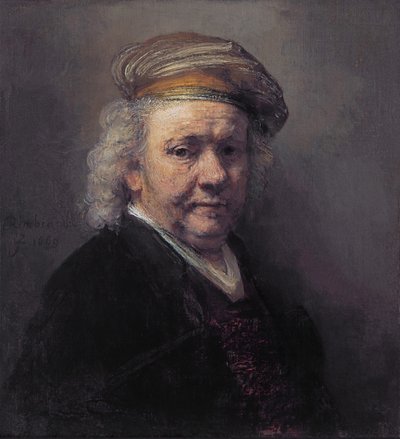 Self-portrait by Rembrandt van Rijn