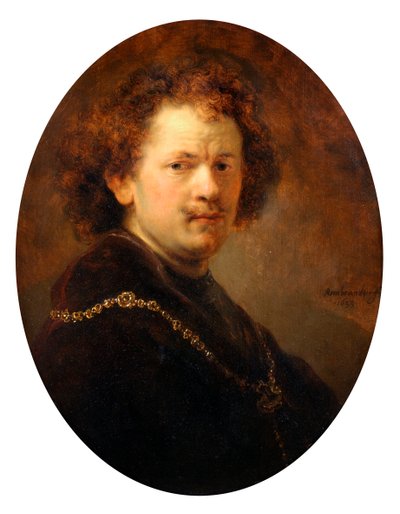 Self Portrait by Rembrandt van Rijn