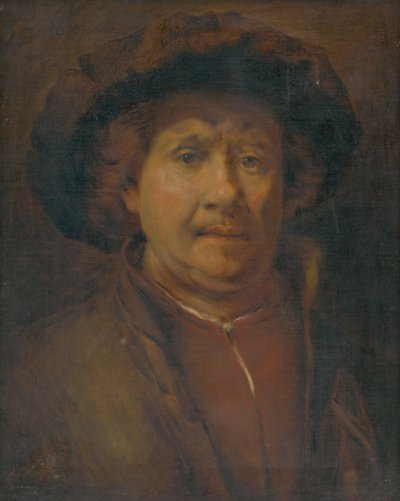 Self portrait by Rembrandt van Rijn