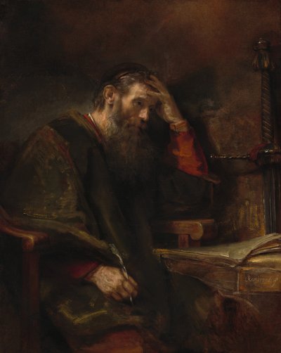 The Apostle Paul by Rembrandt van Rijn