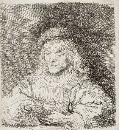 The Card Player by Rembrandt van Rijn
