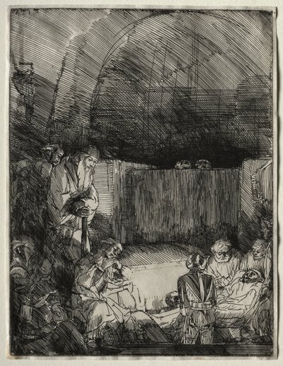 The Entombment by Rembrandt van Rijn