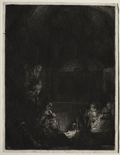 The Entombment by Rembrandt van Rijn