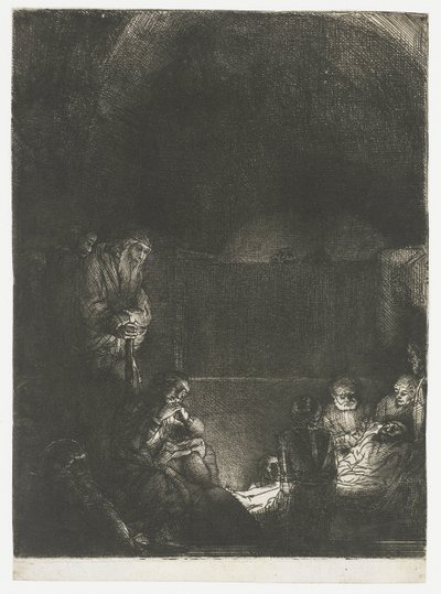 The Entombment by Rembrandt van Rijn