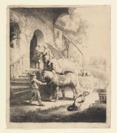 The Good Samaritan by Rembrandt van Rijn