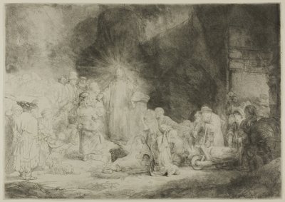 The Hundred Guilder Print by Rembrandt van Rijn