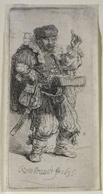 The Quacksalver by Rembrandt van Rijn