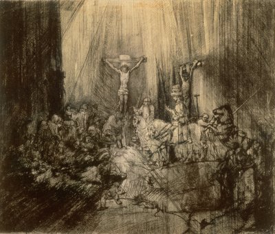 Three Crucifixes, 1653 by Rembrandt van Rijn