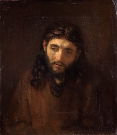 Head of Christ by Rembrandt van Rijn