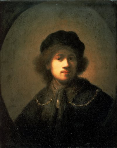 Portrait of the Artist as a Young Man by Rembrandt van Rijn