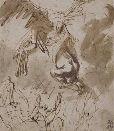 The Rape of Ganymede by Rembrandt van Rijn