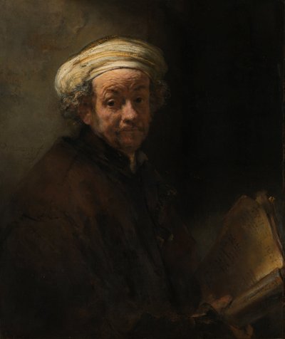 Self-portrait as the Apostle Paul by Rembrandt van Rijn
