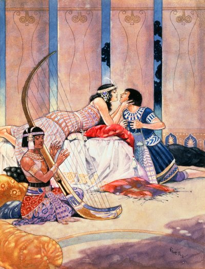 Cleopatra by René Bull