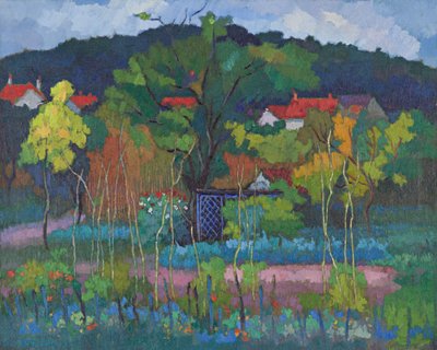 The Gardens at Souppes-sur-Loing by René Fontayne