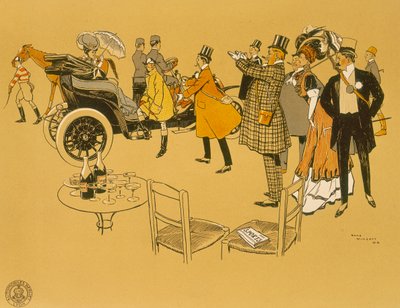 Poster advertising Berliet cars by Rene Vincent