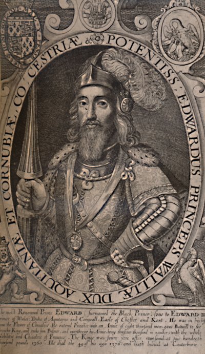Edward, the Black Prince by Renold Elstrack
