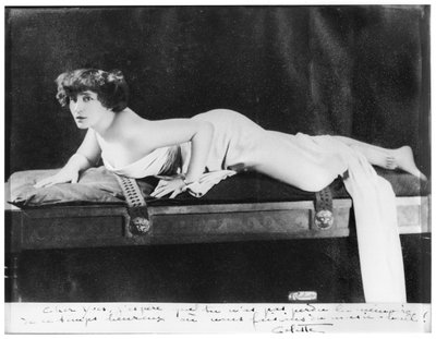 Colette Posing, 1909 by Reutlinger Studio