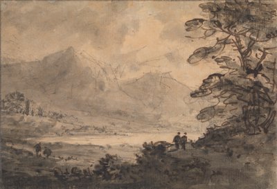 Landscape with Four Figures by Rev. William Gilpin