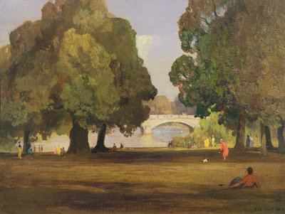 In Kensington Gardens by Rex Vicat Cole