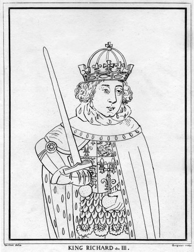 Richard III of England, 18th Century by Reynolds Grignion