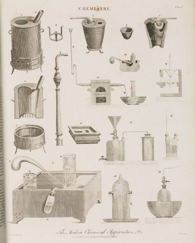 Chemical Laboratories Apparatus by John Pardon