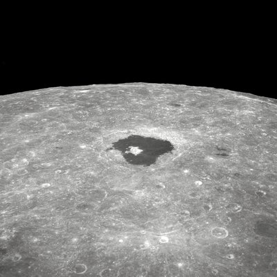 Crater Tsiolkovsky by John Pardon