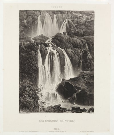 Les Cascades de Tivoli by John Pardon