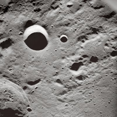 Long Shadows on the Lunar Surface by John Pardon