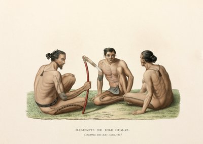 Men of the Caroline Islands by John Pardon