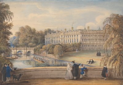 Clare College, Cambridge by Richard Banks Harraden