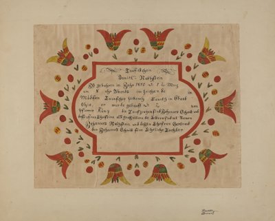 Fraktur by Richard Barnett