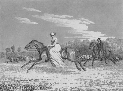 The Lady at Egham Races, c1810 by Richard Barrett Davis