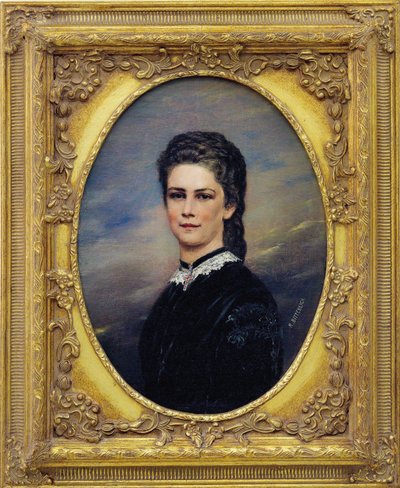 Portrait of Empress Elisabeth of Austria by Richard Bitterlich