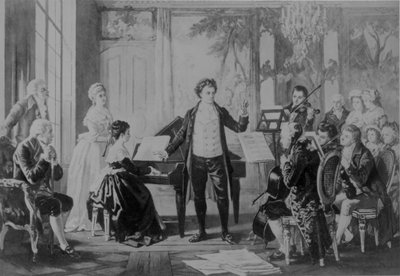 Ludwig van Beethoven (engraving) by Richard Brend