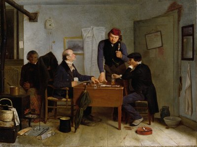 The Card Players by Richard Caton Woodville