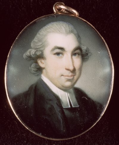 Miniature of an Unknown Clergyman by Richard Crosse
