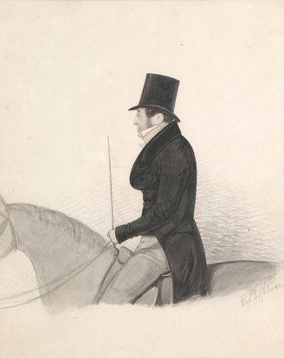 Mr. Smith Dorian, 1841 by Richard Dighton