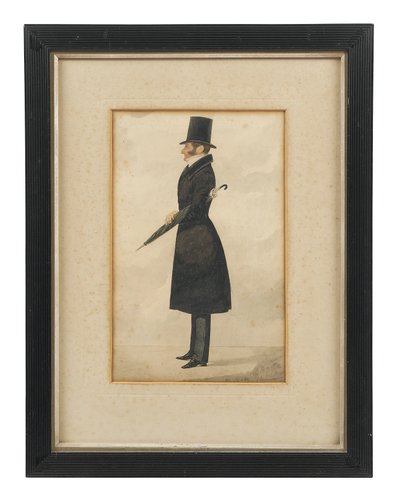 Portrait of Henry Lygon by Richard Dighton