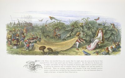 A Prince Offering Gifts by Richard Doyle