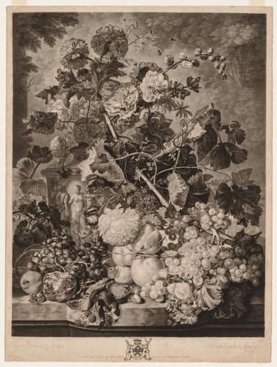 A Fruit Piece, 1781 by Richard Earlom