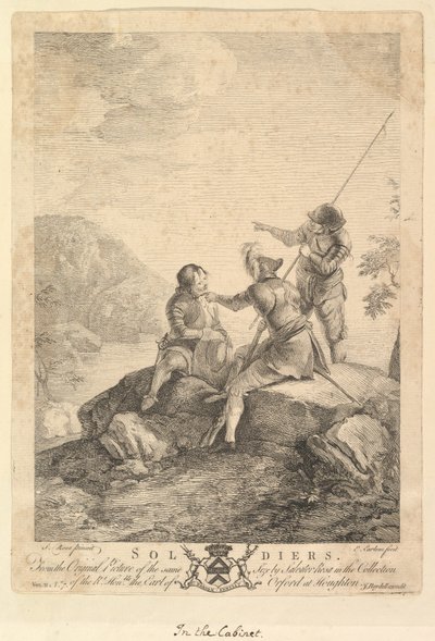 Three Soldiers by Richard Earlom