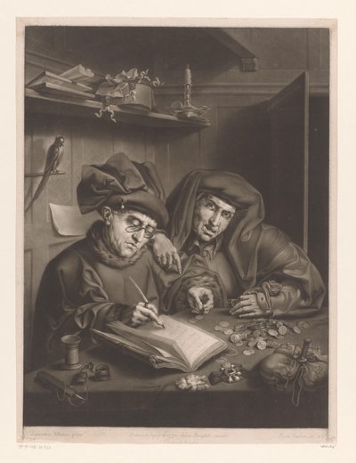 Two Tax Collectors by Richard Earlom