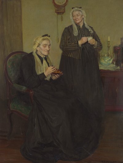 The Elderly Spinsters by Richard Edward Miller