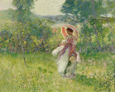 The Parasol by Richard Emil Miller