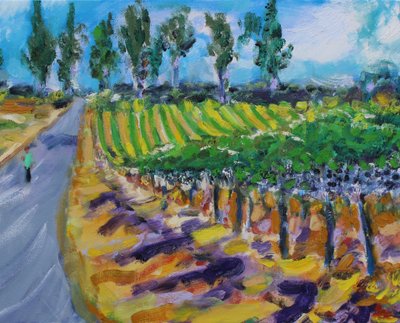 A Walk in Wine County, Napa, 2017 by Richard Fox