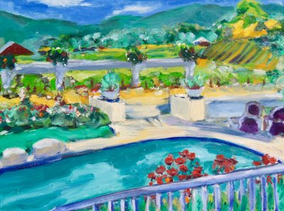 Backyard, Napa by Richard Fox